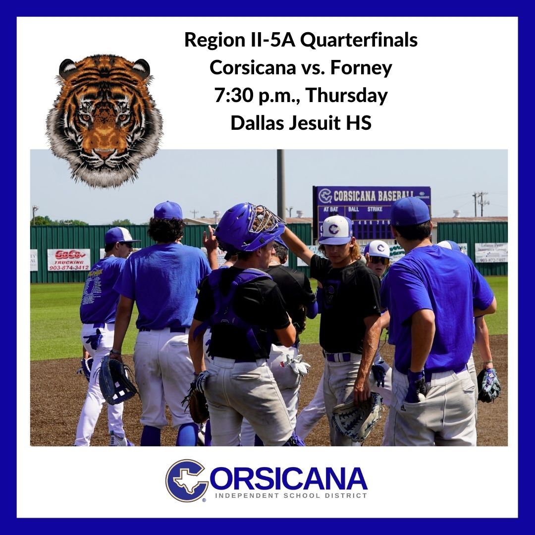  Tigers to Face Forney in One-Game Region II-5A Third Round Playoff 
